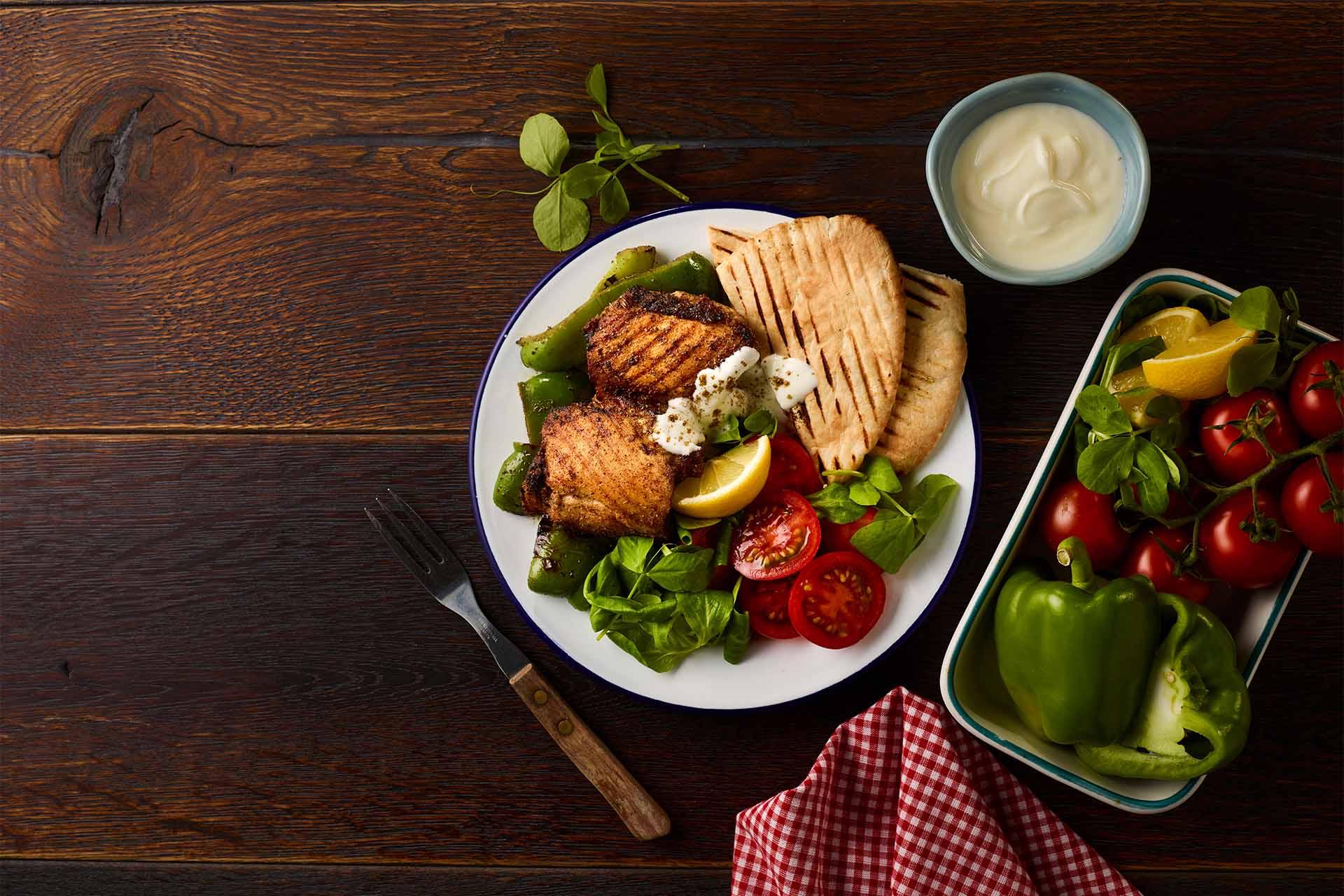 BBQ Chicken and Salad Pack